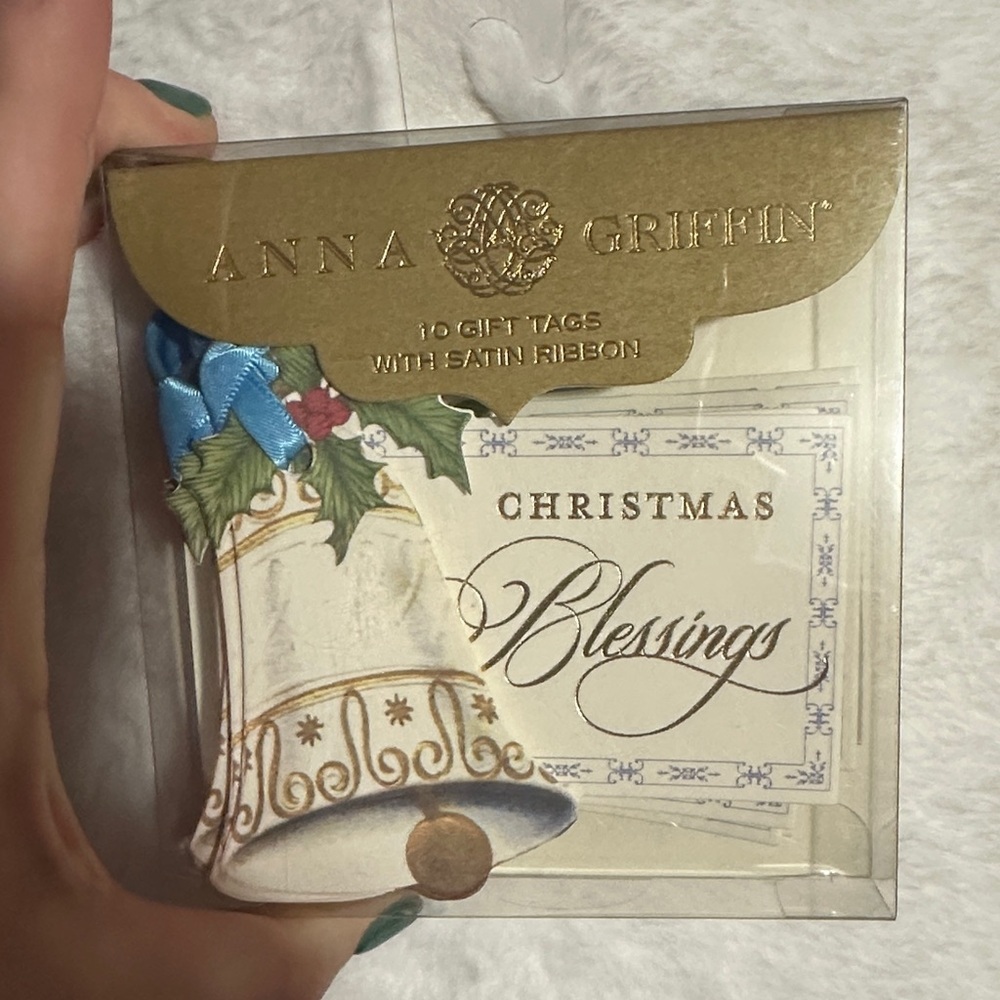 Anna Griffin Christmas gift tags set of 10